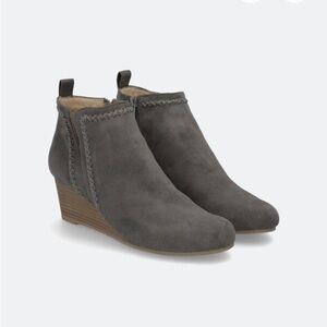 Blythe Whipstitch Wedge  DV8 ankle boots